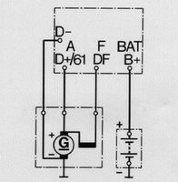 BOSCH 0190350055 - Regulador del alternador