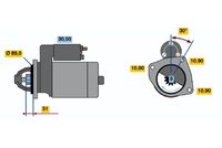 BOSCH 0986011240 - Motor de arranque