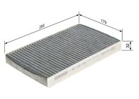 BOSCH 1987432379 - Filtro, aire habitáculo