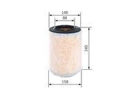 BOSCH F026400298 - Filtro de aire