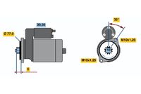 BOSCH 0986014161 - Motor de arranque