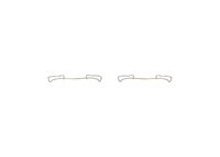 BOSCH 1987474213 - Kit de accesorios, pastillas de frenos
