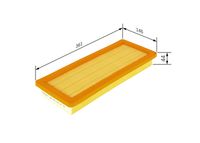 BOSCH F026400151 - Filtro de aire