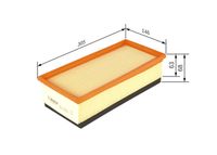 BOSCH F026400121 - Filtro de aire