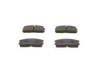 BOSCH 0986491260 - Juego de pastillas de freno