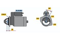 BOSCH 0001223024 - Motor de arranque