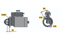 BOSCH 0986011730 - Motor de arranque