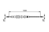 BOSCH 1987477620 - Cable de accionamiento, freno de estacionamiento