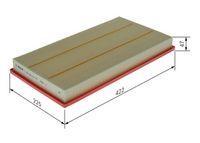 BOSCH F 026 400 704 - Filtro de aire