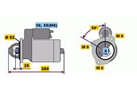 BOSCH 0001218159 - Motor de arranque