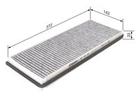 BOSCH 1987432400 - Filtro, aire habitáculo