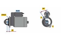 BOSCH 0986023790 - Motor de arranque