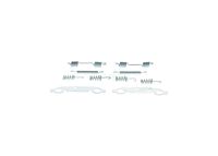 BOSCH 1987475076 - Juego de accesorios, zapatas de freno de estacionamiento