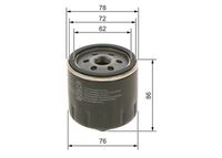 BOSCH 0451103318 - Filtro de aceite