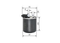 BOSCH F026402838 - Filtro combustible