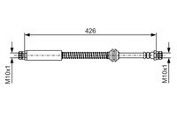 BOSCH 1 987 481 984 - Tubo flexible de frenos