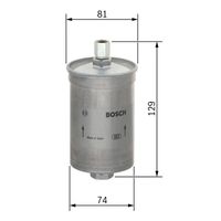 BOSCH 0450905087 - Filtro combustible