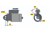 BOSCH 0001108403 - Motor de arranque