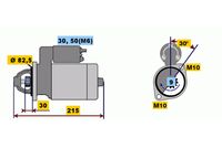 BLUE PRINT ADG01206 - Motor de arranque