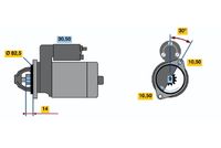 BOSCH 0986015341 - Motor de arranque