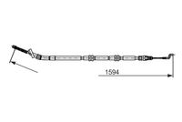 BOSCH 1 987 482 729 - Cable de accionamiento, freno de estacionamiento