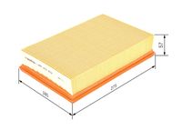 BOSCH 1457433008 - Filtro de aire