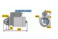 BOSCH 0001108401 - Motor de arranque