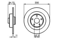 BOSCH 0986479083 - Disco de freno