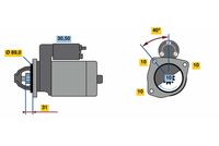 BOSCH 0986023190 - Motor de arranque