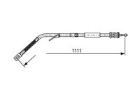 BOSCH 1987477126 - Cable de accionamiento, freno de estacionamiento