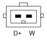 BOSCH 0986038070 - Alternador