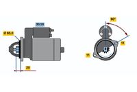 BOSCH 0986014381 - Motor de arranque
