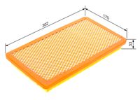 BOSCH 1457432150 - Filtro de aire