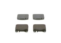 BOSCH 0986462803 - Juego de pastillas de freno