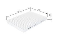 BOSCH 1987435075 - Filtro, aire habitáculo