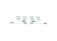 BOSCH 1 987 475 316 - Juego de accesorios, zapatas de freno