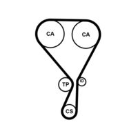 CONTINENTAL CTAM CT1188 - Correa dentada