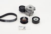 CONTINENTAL CTAM 6PK1642K2 - Juego de correas trapeciales poli V