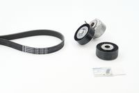 CONTINENTAL CTAM 6PK1740K3 - Juego de correas trapeciales poli V