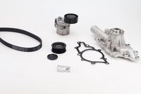 CONTINENTAL CTAM 6PK2271WP1 - Bomba de agua + kit de correa poli V