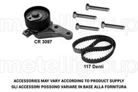 GATES K025508XS - Juego de correas dentadas - PowerGrip™