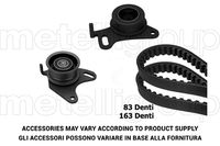 JAPANPARTS KDDM01 - Juego de correas dentadas