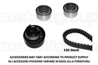 JAPANPARTS KDDL09 - Juego de correas dentadas