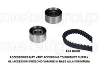 GATES K025334XS - Juego de correas dentadas - PowerGrip™