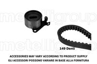 JAPANPARTS KDD525 - Juego de correas dentadas