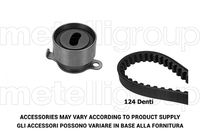 JAPANPARTS KDD422 - Juego de correas dentadas