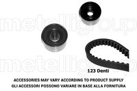 JAPANPARTS KDDH08 - Juego de correas dentadas