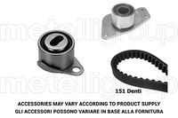 JAPANPARTS KDD015 - Juego de correas dentadas