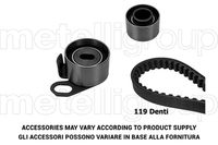 JAPANPARTS KDD906B - Juego de correas dentadas