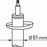 SACHS 100 456 - Amortiguador
